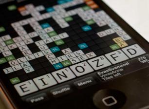 Wordfeud beschikbaar op een iPad